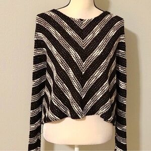 MINKPINK chevron sparkle sweater
